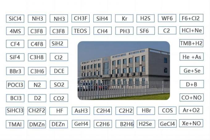 Electronic Grader Semiconductor Industry Wf6 Gas